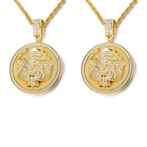 Colgante de León en Plata y Moissanita Estilo Hip-Hop, Inspirado en un Rapero Punk, Apto para Hombres y Mujeres - Product Image 6