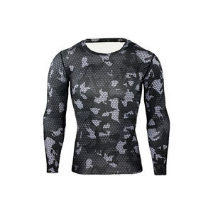 GAF Prix d'usine Rash Guard de MMA professionnel personnalisé, impression de logo personnalisé, logo personnalisé disponible - Product Image 5