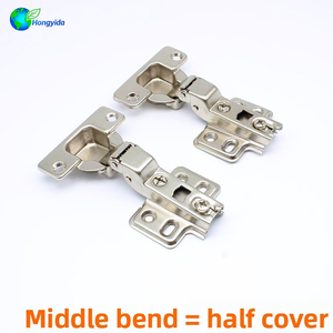 Iron 35mm Thickened Nickel Plated Springless Self-Closing New Chinese Style Furniture <strong>Hinge</strong> For Cabinet And Wardrobe Butt <strong>Hinge</strong> - Product Image 2