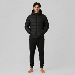 Wholesale High Quality High Street Waterproof <b>Coat</b> 2026 Custom Black <b>Bubble</b> <b>Coats</b> Designer Padded Winter Light Puffer Jacket - Product Image 1