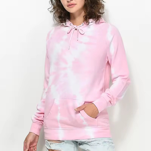 เสื้อฮู้ดดี้ผู้หญิงแบบ Tie Dye สีสันสะดุดตา ทรงคลาสสิก ระบายอากาศได้ดี เนื้อผ้านุ่มพิเศษ คุณภาพระดับพรีเมียม เหมาะสำหรับการออกกำลังกาย - Product Image 1
