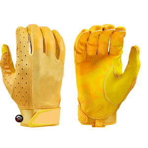 Gants de football américain pour hommes, pour l'entraînement, la pratique et les matchs, résistants aux chocs - Product Image 1