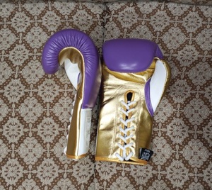 Guantes de Kickboxing de Piel de Vacuno Premium Estilo Mexicano, Sin Boxeo No Hay Vida, con Cordones para Entrenamiento y Sparring - Product Image 3