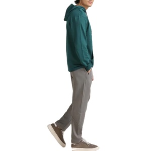 Clush Industries High Quality Men's Regular Fit Vintage Hoodie Polyester/Cotton Solid <b>Thick</b> <b>Fleece</b> Sport Pullover Breathable - Product Image 1
