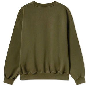 เสื้อสเวตเชิ้ตผู้หญิงคุณภาพสูง ผ้าฝ้าย 100% แขนยาว คอกลม สีพื้น สไตล์สตรีทแวร์ รับผลิตตามแบบ ราคาประหยัด เป็นมิตรต่อสิ่งแวดล้อม - Product Image 3