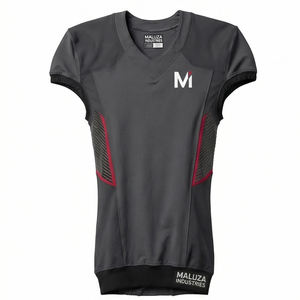 Conjunto de Uniforme de Fútbol Americano de Alto Rendimiento con Bolsillos Integrados para Relleno, Ropa Deportiva Personalizada por Sublimación para Equipos - Product Image 1