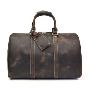 Borsa da Viaggio Piccola in Pelle Brandt Weekender - Product Image 4