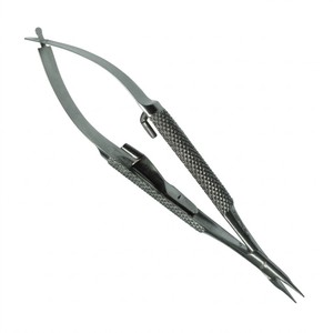 Portaagujas Barraquer Premium de 4.5 Pulgadas, Acero Inoxidable, Instrumento Quirúrgico Microoftalmológico, Mandíbula Lisa, Herramienta Manual - Product Image 6