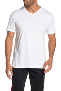 T-shirt Homme 100% Coton Tendance Personnalisable Uni avec Impression de Logo sur le Devant Col Rond Manches Courtes Coupe Ample - Product Image 3