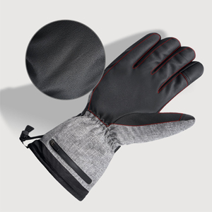 Guantes de Trabajo de Cuero Vacuno con Aislamiento Resistente al Aceite Pesado y a Químicos, con Reducción de Impactos TPR, para Trabajos en Campos Petroleros - Product Image 3