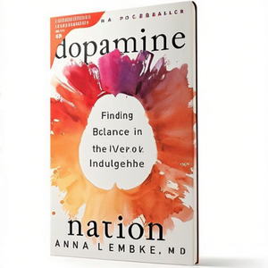 Dopamine Nation by Author Anna Lembke <b>Paperback</b> Custom Softcover <b>Book</b> Printing - Product Image 1