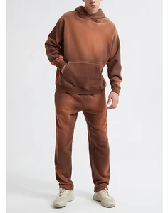 Conjunto Deportivo con Capucha, Lavado Ácido Premium, Material Suave y Cálido para Invierno, Tejido Transpirable, Ideal para Gimnasio, Correr y Uso Casual - Product Image 6