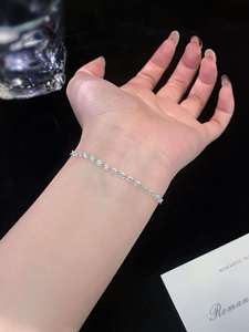 Bracelet tennis plaqué or 18 carats, diamants noirs et blancs certifiés IGI, taille brillant, style hip-hop, unisexe, pour fiançailles, mariage, fête - Product Image 1