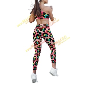 Nouveaux Leggings de Fitness Taille Haute Push-Up pour Femmes 2025 – Pantalons de Yoga Tie-Dye Anti-Bactériens en Spandex/Polyester - Product Image 2