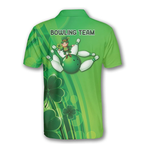 <b>Bowling</b> for Shirts Short Breathable Sportswear for Team Players Custom Team Apparel Moisture-Wicking Fabric UPF 50 Quick Dry - Product Image 3