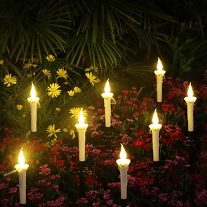 Lampes solaires <span class=keywords><strong>à</strong></span> poser au sol TOOWIN <span class=keywords><strong>pour</strong></span> jardins, cours, pelouses, paysages et cimetières - Product Image 4