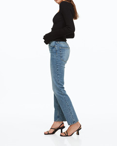 <b>Women</b> Wholesale Casual Loose High Waist Wide Straight Leg Breathable Denim Pants Denim <b>Jeans</b> - Product Image 3
