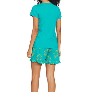 Conjuntos de Shorts de Verano para Mujer, a la Moda, con Logotipo Personalizado, 100% Algodón, Ligeros, Gran Venta - Product Image 2