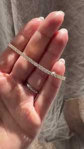 4Ct Diamond Tennis Bracelets Round Lab Grown Classic Minimalist Statement Daily Wear Wedding Luxury Wholesale 14K 18K <b>Solid</b> <b>Gold</b> - Product Image 6
