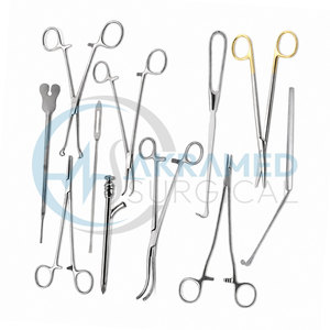 Juego de Instrumentos para Nefrectomía de Primera Calidad, 37 Piezas, Certificado CE, Instrumentos de Cirugía Renal Urológica, Kit de Acero Inoxidable - Product Image 6