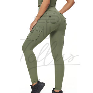 Legging de yoga pour femme, modèle 2026, le plus vendu, design personnalisé, couleur au choix, léger, pour le fitness, vente en gros - Product Image 3