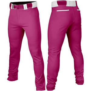 Pantalons de baseball personnalisés, nouveau design, haute qualité, respirants, anti-humidité, antibactériens, séchage rapide, grandes tailles, unisexe - Product Image 6