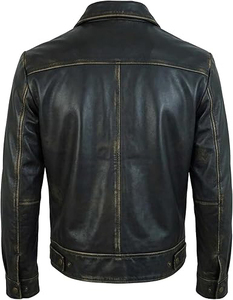 Chaquetas de Cuero para Hombre de Alta Calidad, Nuevo Diseño, Hechas en Fábrica, Recién Llegadas, Precio Razonable - Product Image 5