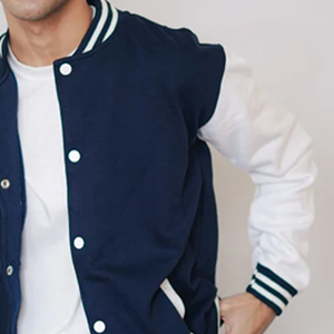 Brand Varsity Jacket <b>Wool</b> Body with Leather <b>Arms</b> Letterman Baseball Unique & Stylish Color varsity jackets leather sleeves - Product Image 5