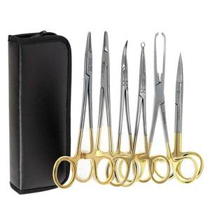 Juego de Meatotomía y Vasectomía sin Suturas Alemán, 6 Piezas, Instrumentos Quirúrgicos de Urología, Kit de Precisión de Acero Inoxidable - Product Image 5