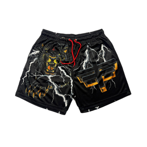 Shorts de bain pour hommes à prix de gros avec logo personnalisé - Short de plage respirant en polyester - Product Image 1