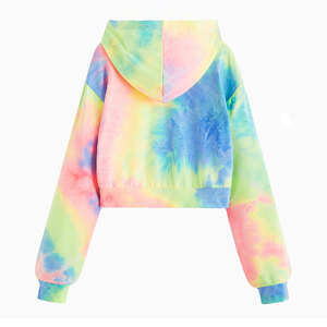 Premium Cotton Fleece <b>Winter</b> Women Crop <b>Top</b> Hoodie Short Front Long Sleeve Drawstring Pullover Quick Dry Breathable Casual Wear - Product Image 2