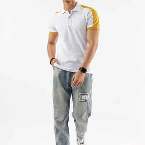 Camiseta Polo Personalizada para Hombre, 100% Algodón, con Logotipo Personalizado, Manga Corta, a la Moda - Product Image 2