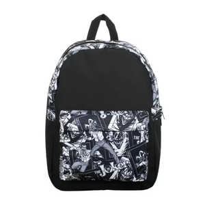 OEM Wholesale Customized Unisex Sublimation Polyester Laptop <b>Backpack</b> Zipper Closure Casual Waterproof for Daily Use School - Product Image 6