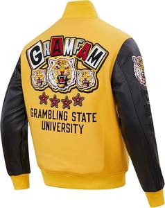 Veste universitaire en laine Ransom pour hommes, style campus - Product Image 4