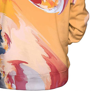 Sudadera con Capucha para Hombre, Informal, Cálida, para Invierno, Mezcla de Algodón, Estampado por Sublimación, Forro Polar Transpirable, Logotipo Personalizado, Nueva Llegada - Product Image 6