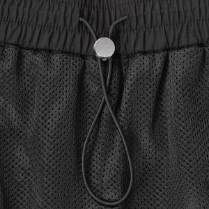 Pantalones jogger de nailon personalizados de pierna ancha, pantalones jogger cortavientos bordados para mujer, pantalones jogger casuales de poliéster y nailon - Product Image 3