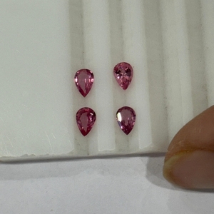 Espinela Natural Premium Mahenge, Corte Pera 6x4mm, 0.50Ct, Espinela Rosa AAAA Calibrada, Gema Suelta, Piedra de Joyería al por Mayor de Tanzania - Product Image 3