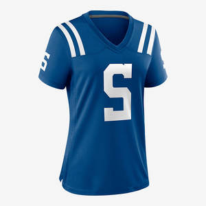 Maillot de football américain à manches courtes, extra confortable, durable, pour une utilisation quotidienne, entraînement intense, évacuation de l'humidité - Product Image 6