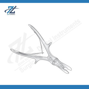 Rongeur à os à action composée Luer Stille, en acier inoxydable de haute qualité, instrument chirurgical orthopédique, fabricant Pakistan - Product Image 6
