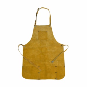 Premium Quality Heavy-Duty Cowhide Split Leather Welding Apron Industrial Safety Body Protection for Construction Workers - Product Image 1