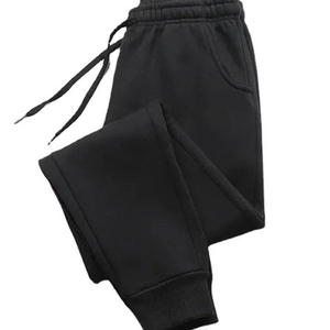 Pantalon de survêtement en molleton de coton pour homme – Tissu chaud et doux, idéal pour l'hiver, décontracté, taille élastique – Fournisseur en gros - Product Image 2
