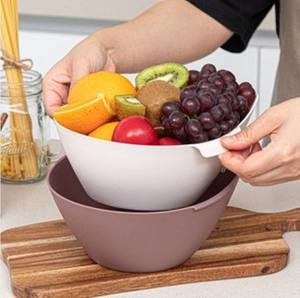 Conteneur de service et d'égouttage de cuisine en plastique, facile à utiliser et gratuit, avec compartiments. 5 ustensiles compatibles lave-vaisselle pour cadeaux promotionnels - Product Image 1