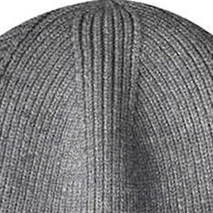 Bonnet d'hiver uni en cachemire, personnalisable avec logo, modèle tricoté gratuit, style décontracté unisexe, vente en gros - Product Image 3