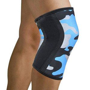 Custom Size Weightlifting <b>Knee</b> Stabilizer Powerlifting 7MM Neoprene Breathable Non-Slip Thick <b>Knee</b> Sleeves Advanced Protection - Product Image 4