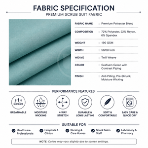 Fabricant professionnel d'ensembles de blouses d'infirmière, fournisseur mondial de vêtements de travail médicaux légers - Product Image 6
