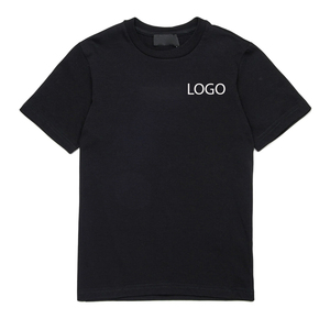 T-shirt pour garçons de haute qualité pour les acheteurs en gros / Vêtements décontractés et tendance avec couleur unie et logo personnalisé à prix avantageux - Product Image 1