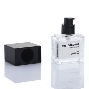 Mỹ phẩm chai thủy tinh bán buôn sang trọng rỗng vuông <span class=keywords><strong>25ml</strong></span> chăm sóc da chai nước hoa thủy tinh mỹ phẩm Lotion bơm chai - Product Image 5