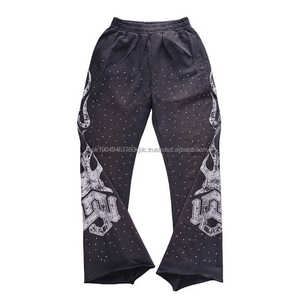 Mens Cotton Fleece Tracksuit Waseem Impex Customizable OEM Sweatsuit Highly Demanded Winter XL Sets Trending Printed Technics - Product Image 3