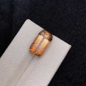 Pierre précieuse naturelle Topaze grise taille octogonale, pierre brute pour la fabrication de bijoux, excellente qualité rare - Product Image 1