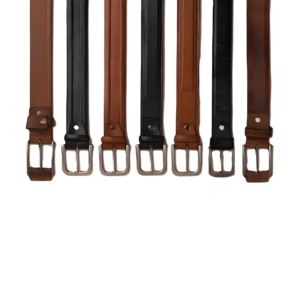 Cinturón de Cuero Premium Color Bronceado, Hecho a Mano, de Grano Completo, Duradero y Elegante para Hombre, con Costuras Clásicas y Artesanía Atemporal 2026 - Product Image 3